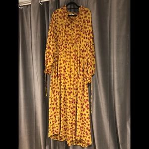 Mango floral Maxi dress